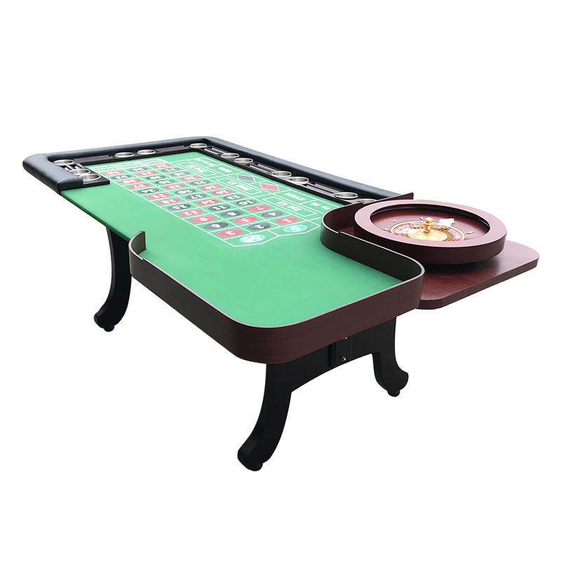 ¿Cómo funciona una mesa de ruleta con equipamiento de casino?